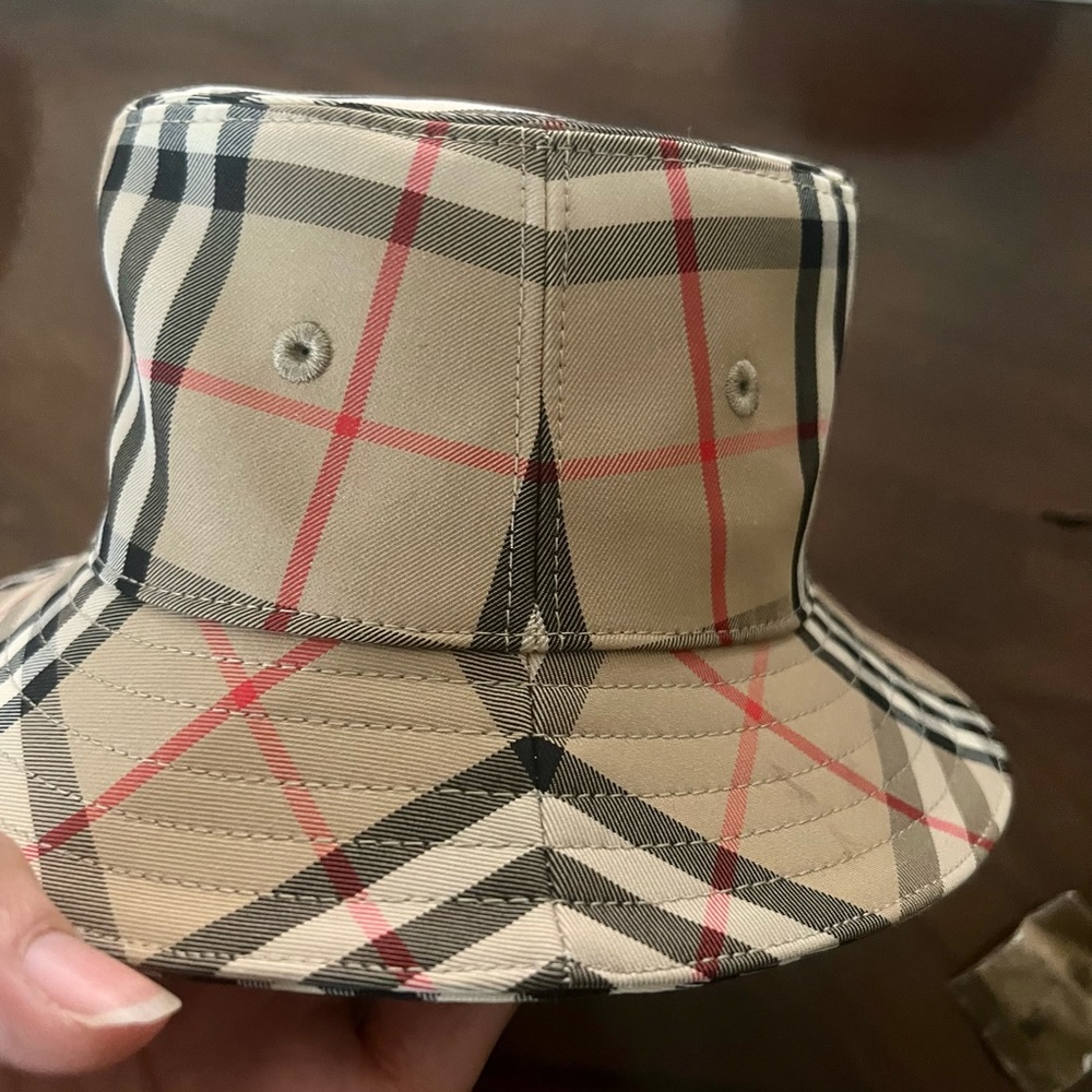 Toddler Burberry bucket hat